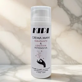 Crema mani Kipi nutriente e protettiva: trattamento per mani morbide, vellutate e protette dagli agenti esterni.