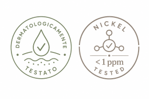dermatologicamente testato e nickel tested