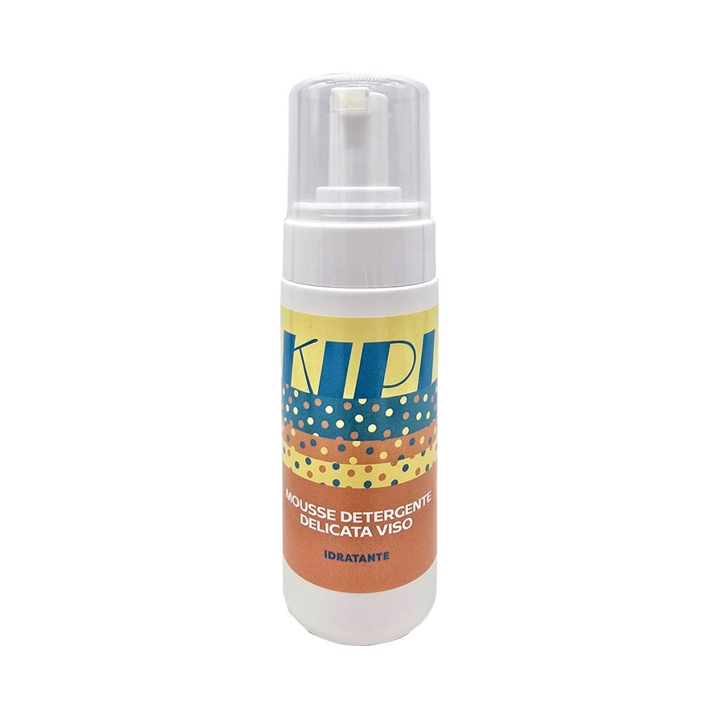 mousse detergente viso idratante delicata