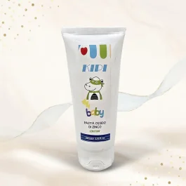 Pasta all'ossido di zinco Kipi Baby: crema protettiva e lenitiva per il cambio pannolino e arrossamenti