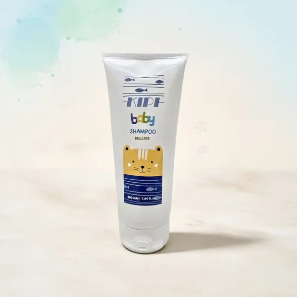Shampoo Baby Kipi - Dolcezza Quotidiana Shampoo Baby Kipi delicato: detergente naturale per neonati e lavaggi frequenti, ideale per pelli sensibili