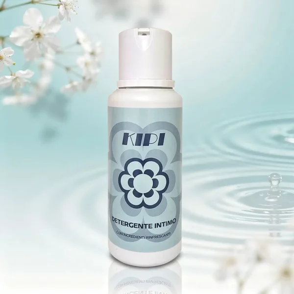 Detergente intimo rinfrescante Kipi con bava di lumaca e attivi naturali contro i cattivi odori