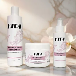 Spray Districante Kipi - Scioglie i Nodi Istantaneamente Fluido spray Kipi districante e anticrespo senza risciacquo per capelli secchi e annodati