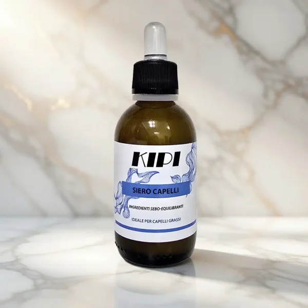 Siero Kipi Purificante per cuoio capelluto grasso: trattamento sebo-equilibrante intensivo senza risciacquo