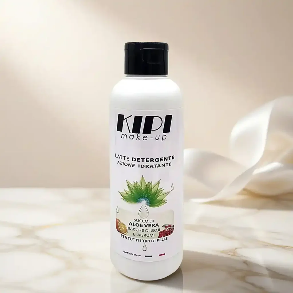 Latte Detergente Idratante Naturale all'Aloe Vera Kipi