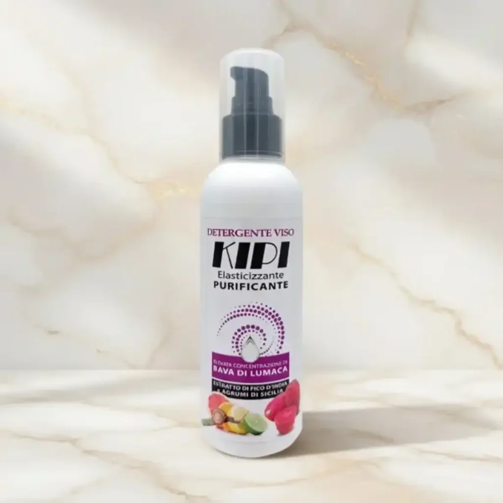 Detergente Viso alla Bava di Lumaca Kipi