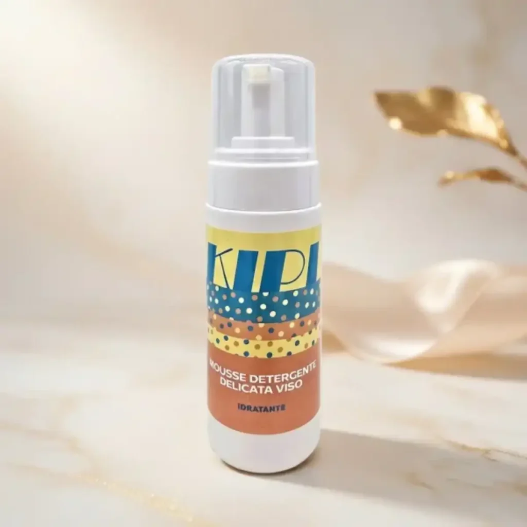 Mousse Detergente Viso Delicata Pelle Secca Kipi
